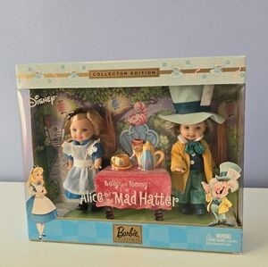 NRFB 2002 Kelly And Tommy Alice And Mad Hatter Barbie